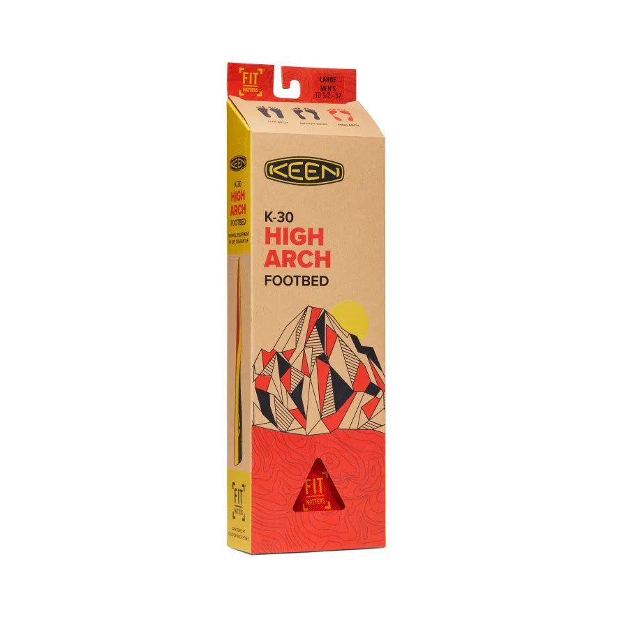 Men's Outdoor K-30 High Arch Insole