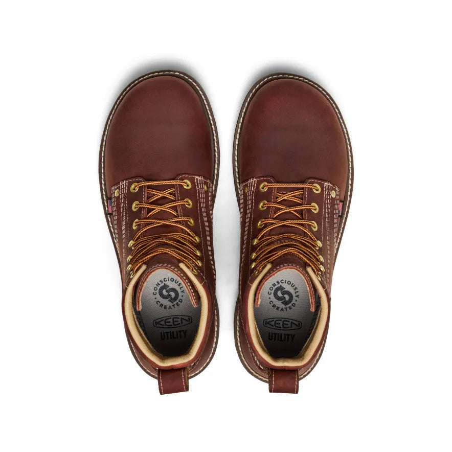 Men's Liberty 6" Waterproof 90° Heel Boot (Soft Toe)
