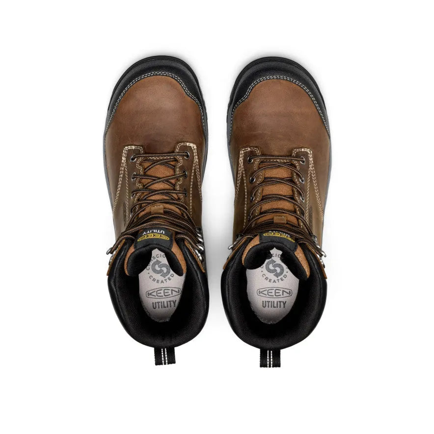 Men's Evanston 8" Waterproof Work Boot (Carbon Toe)