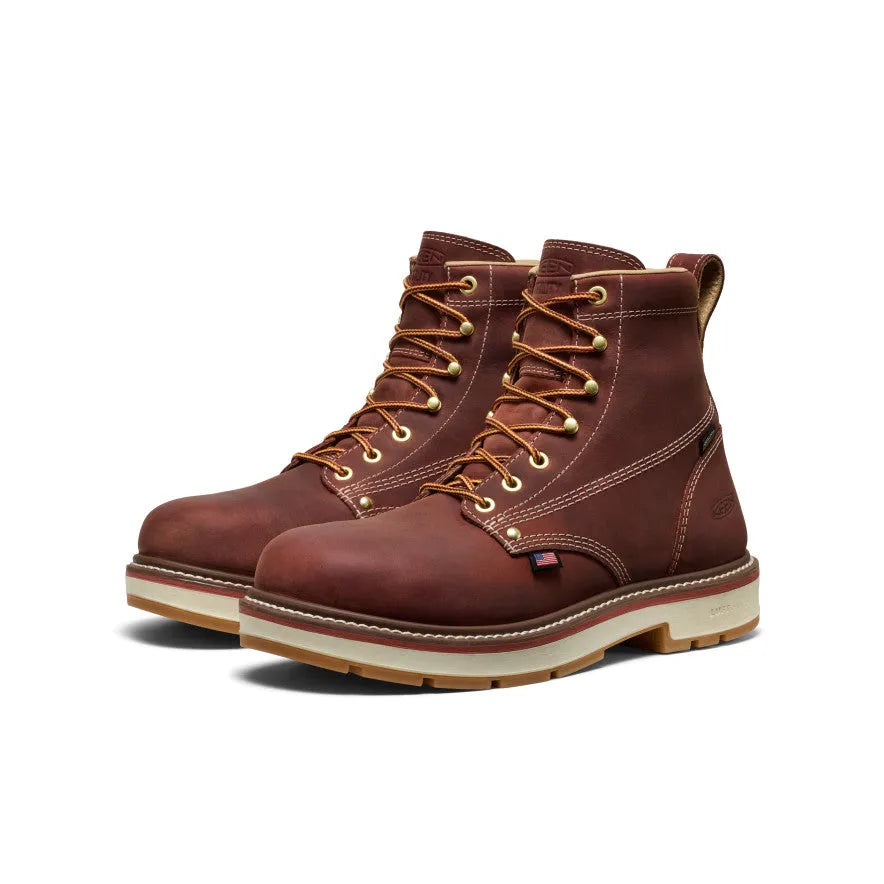 Men's Liberty 6" Waterproof 90° Heel Boot (Soft Toe)